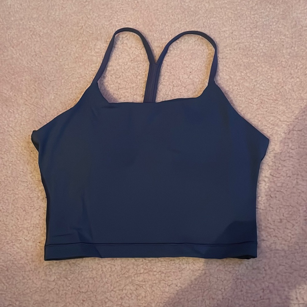 Padded cropped tank top